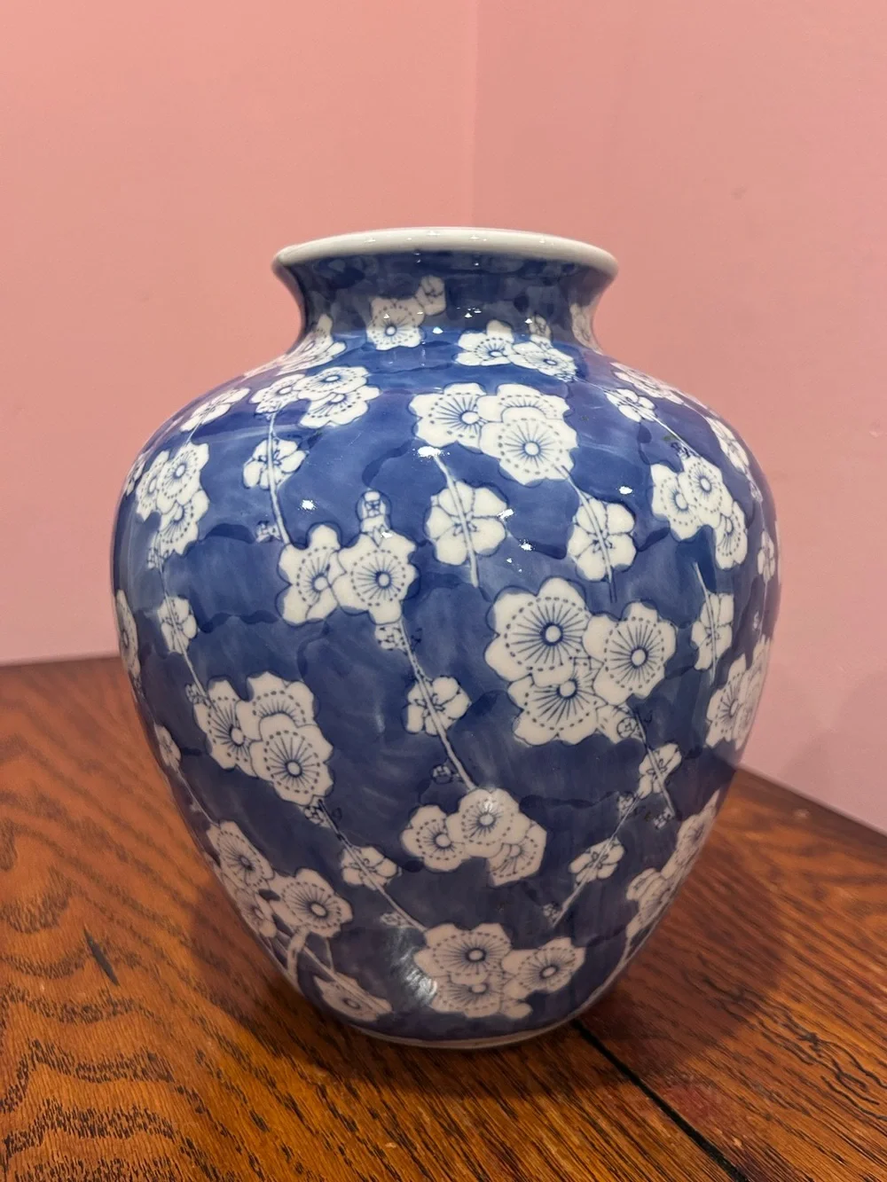 Chinese Blue and White Ceramic Vase